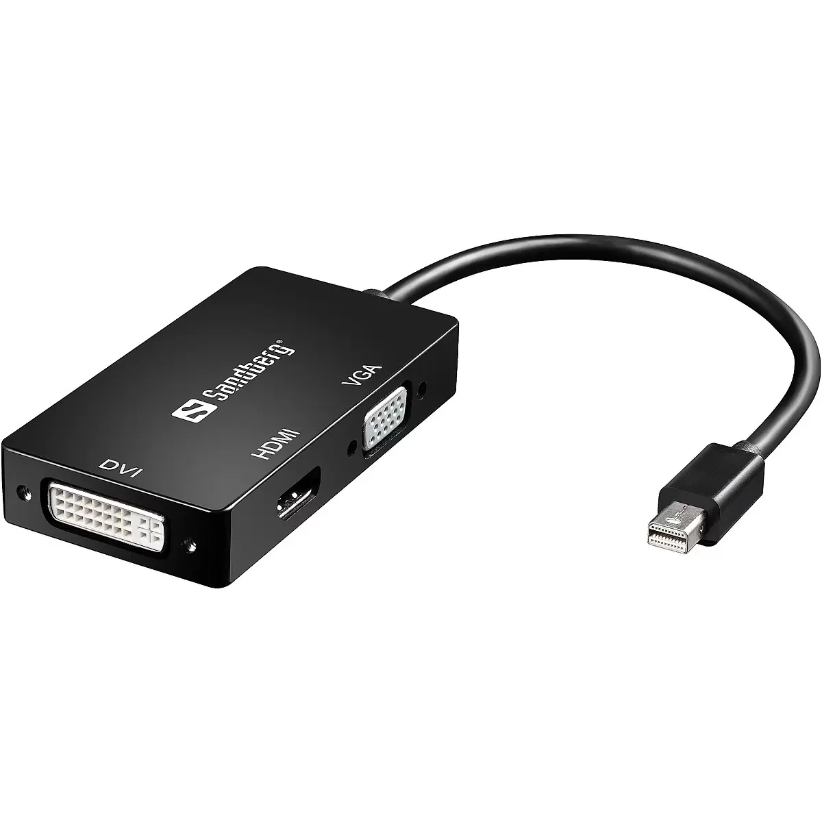 SANDBERG Adapter MiniDP-HDMI+DVI+VGA
